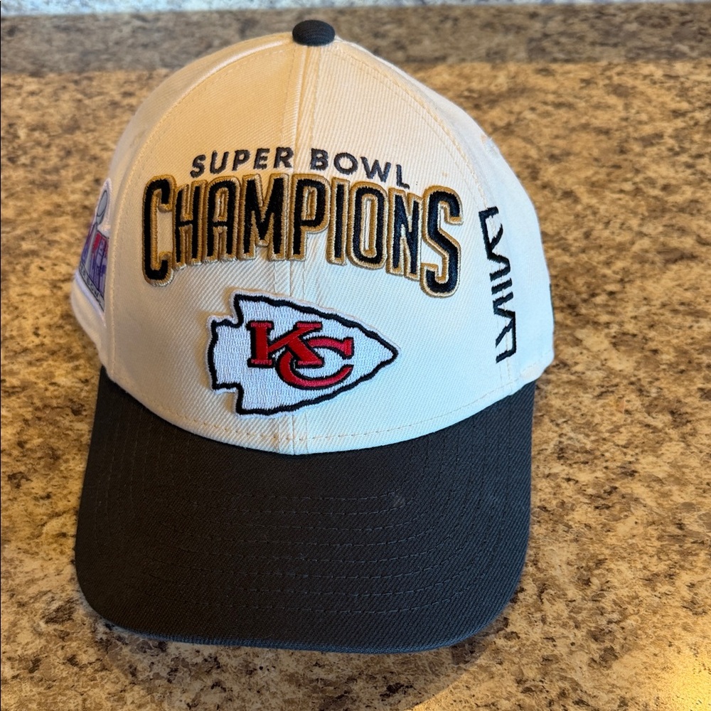 NFL Super Bowl Champions Cap -Kansas City Chiefs